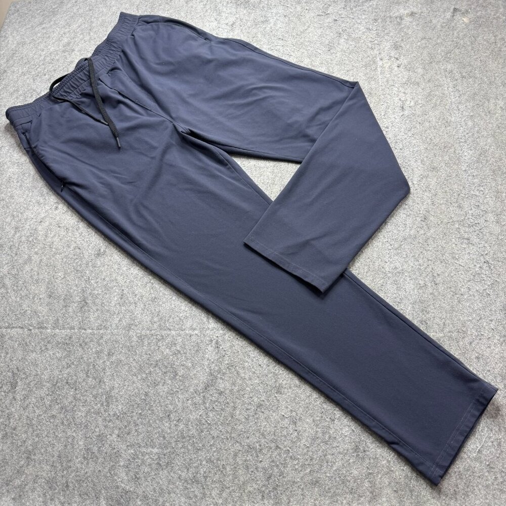 Public Rec Daymaker Pants Men 38 x 32 Blue Nylon Stretch Sweatpants